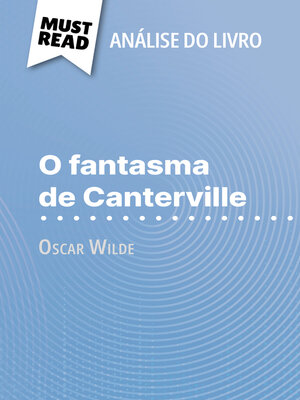 cover image of O fantasma de Canterville de Oscar Wilde (Análise do livro)